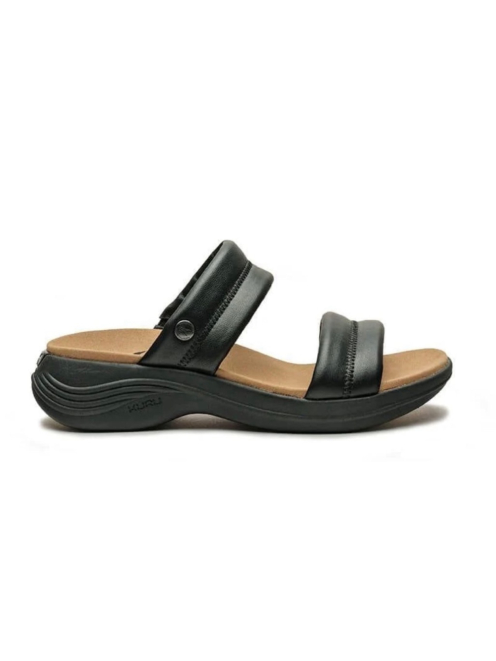 Women's Kuru Coda Mesa Sandals Black Beige size 12